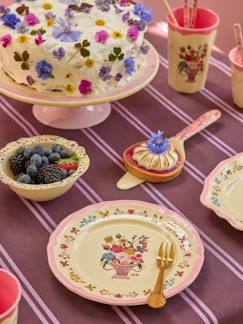 Puériculture-Repas-Assiette à petit-déjeuner NATHALIE LÉTÉ enfant rice Pink