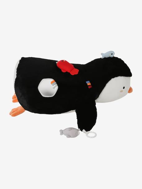 Grande peluche d'activités pingouin BANQUISE blanc - vertbaudet enfant 