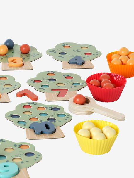 FSC® houten set om cijfers te leren groen - vertbaudet enfant 