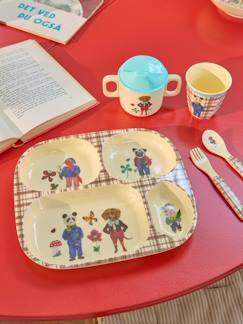 Puériculture-Repas-Set repas bébé NATHALIE LÉTÉ enfant 4 pièces rice coffret cadeau