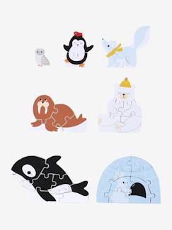 Jouet-Jeux éducatifs-Puzzles évolutifs 3D Banquise en bois FSC®