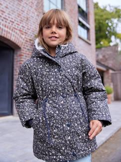 -Parka fille à capuche romantique 