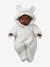 Combi-pilote en sherpa pour poupon blanc - vertbaudet enfant 