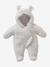 Combi-pilote en sherpa pour poupon blanc - vertbaudet enfant 
