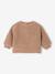 Baby sweater in sherpa groen+pecannoot - vertbaudet enfant 