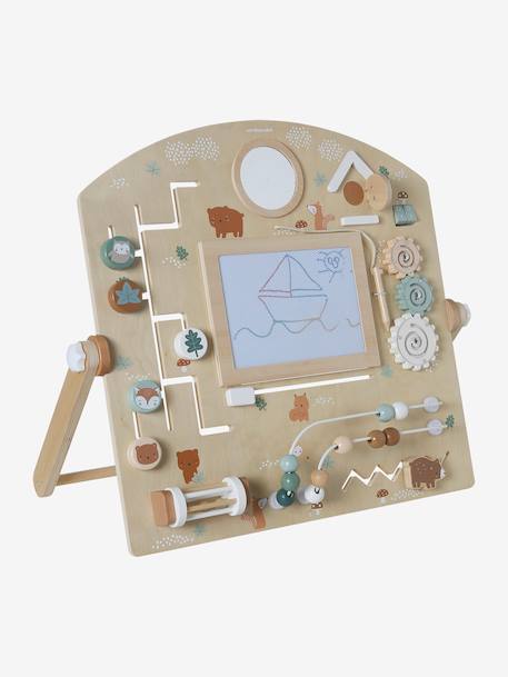 Activiteitenbord met magische leien GREEN FOREST van FSC®-hout hout - vertbaudet enfant 