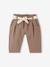 Broek baby meisjes elastische taille roest - vertbaudet enfant 