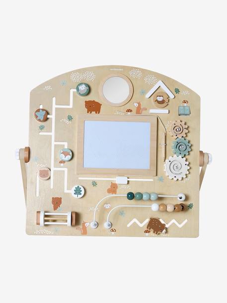 Planche d'activités avec ardoise magique GREEN FOREST en bois FSC® bois - vertbaudet enfant 