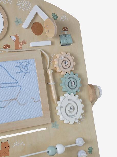 Planche d'activités avec ardoise magique GREEN FOREST en bois FSC® bois - vertbaudet enfant 