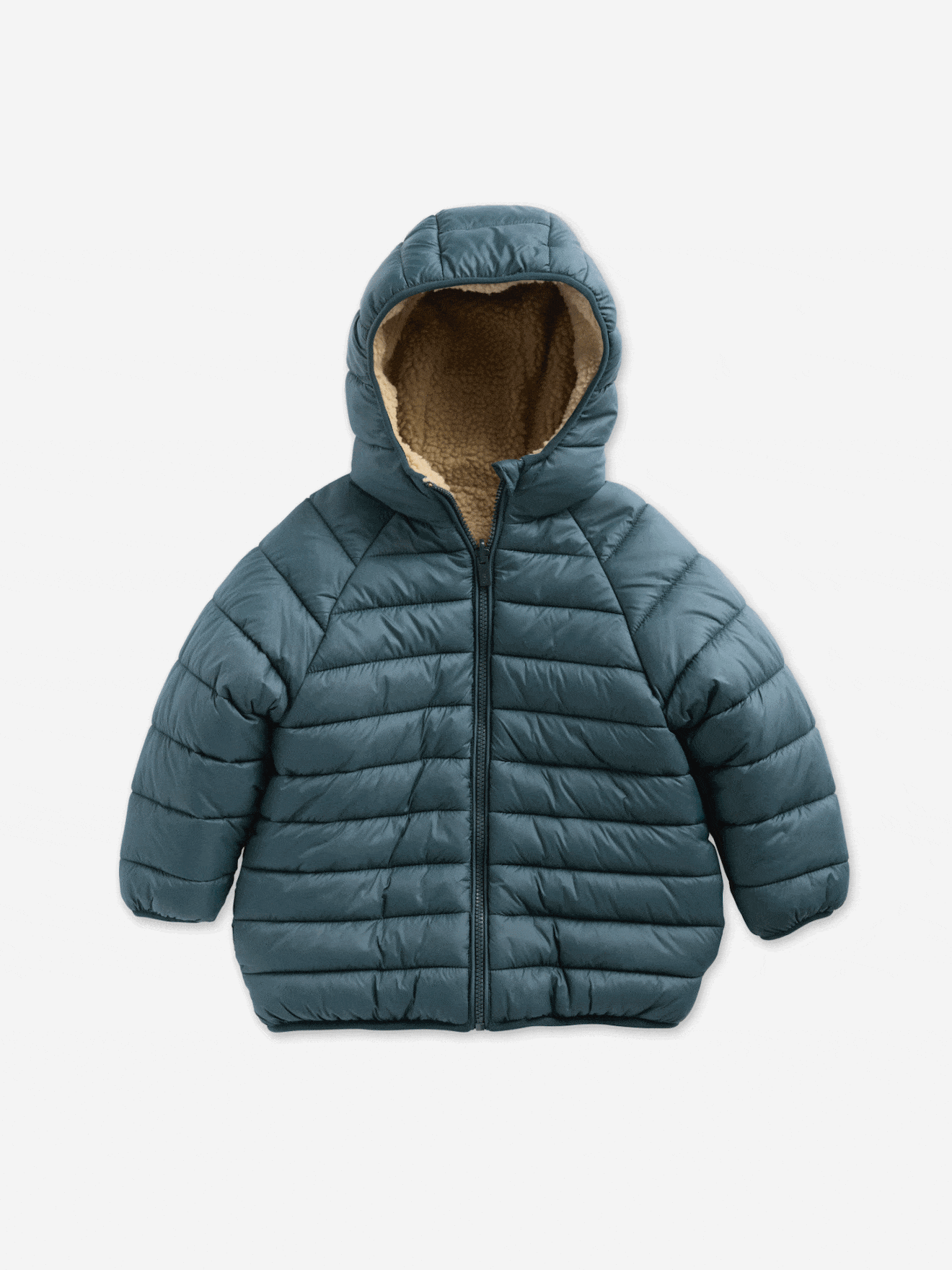 Doudoune Ski Garçon Vertbaudet - Capuche, Doublure Sherpa, 2 Poches Zippées - Chaud Grand Froid - Polyester Recyclé - 8