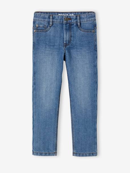 Jean droit garçon waterless stone - vertbaudet enfant 