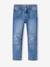 Rechte jongensjeans MorphologiK FIN waterless ongewassen denim+stone - vertbaudet enfant 