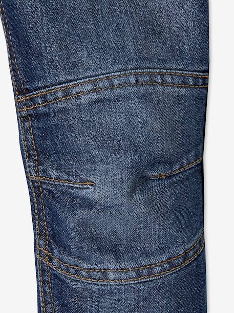 Jean garçon droit MorphologiK FIN waterless denim brut+stone - vertbaudet enfant 