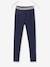 Legging fille ceinture irisée Basics gris chiné+MARINE GRISE+mauve+NOIR+rose foncé - vertbaudet enfant 