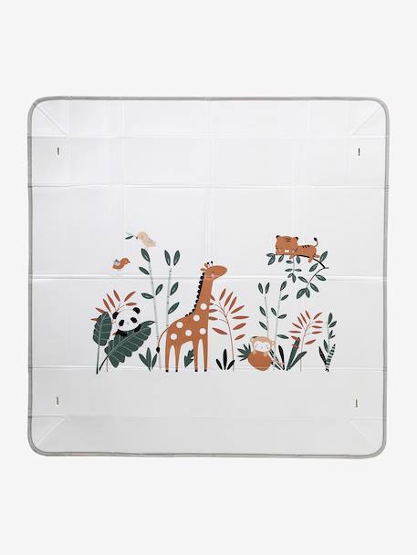 Tapis réversible et pliable avec balles beige+vert - vertbaudet enfant 