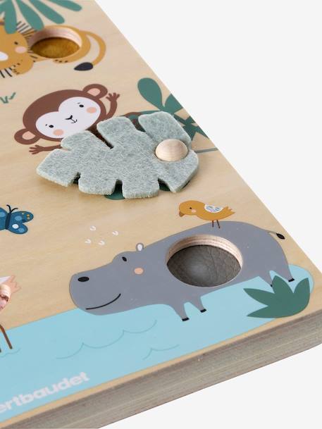 Klankbord met junglegeluiden van FSC®-hout  TANZANIE hout - vertbaudet enfant 