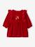 Ensemble naissance 3 pièces noël robe bandeau collants rouge - vertbaudet enfant 