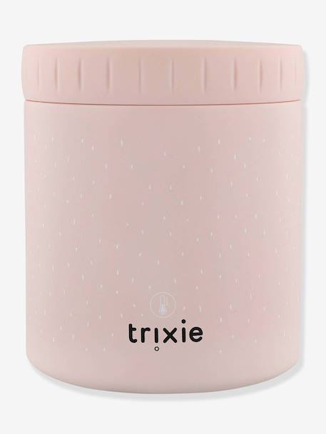 Boîte à goûter/lunch box isotherme 500 ml Animal orange+rose nude+vert - vertbaudet enfant 