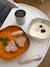 Coffret-repas 3 pièces inox rose+terracotta+vert sauge - vertbaudet enfant 