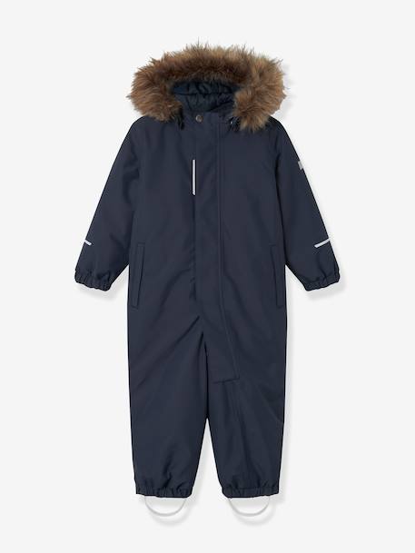 Combinaison de neige doublée polaire enfant NAME IT bleu foncé - vertbaudet enfant 