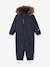 Combinaison de neige doublée polaire enfant NAME IT bleu foncé - vertbaudet enfant 