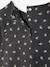 T-shirt forme blouse imprimé fleuri anthracite - vertbaudet enfant 