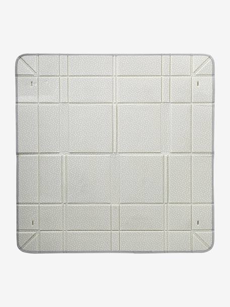 Tapis réversible et pliable avec balles beige+vert - vertbaudet enfant 