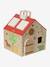 Boerderij met houten benodigdheden / toebehoren FSC®-hout rood - vertbaudet enfant 
