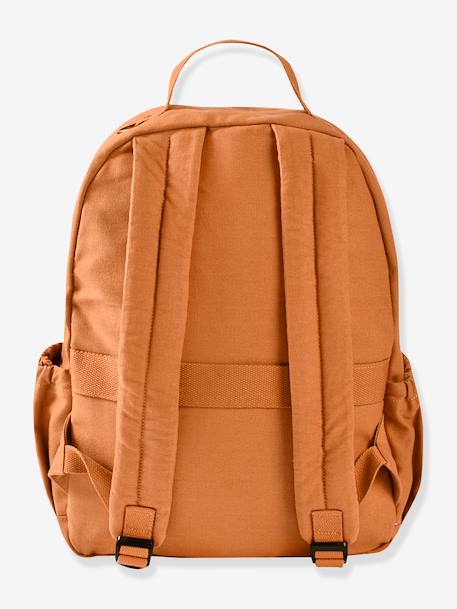 Sac à dos à langer Tokyo beige imprimé+bleu jean+kaki+marron imprimé+ocre - vertbaudet enfant 