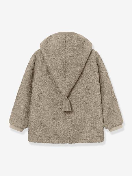 Veste en polaire Teddy MATLIFF Enfants MINI A TURE écru+vert - vertbaudet enfant 