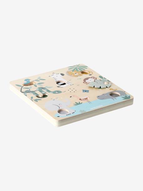 Klankbord met junglegeluiden van FSC®-hout  TANZANIE hout - vertbaudet enfant 