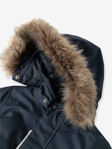Combinaison de neige doublée polaire enfant NAME IT bleu foncé - vertbaudet enfant 