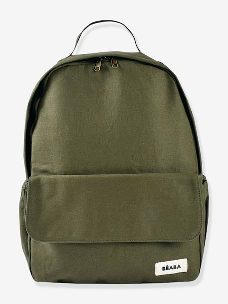 Luiertas rugzak Tokyo beige, bedrukt+bruin, bedrukt+jeansblauw+kaki+okergeel - vertbaudet enfant 