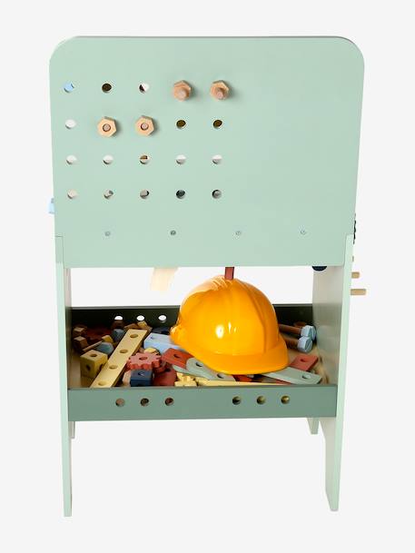 Etabli de bricolage avec accessoires en bois FSC® vert - vertbaudet enfant 