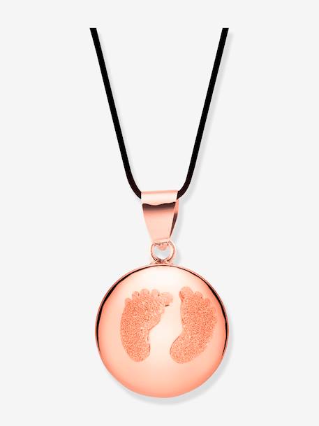 Pendentif Bola de grossesse doré à l'or rose rose - vertbaudet enfant 