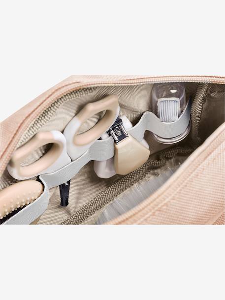 Trousse de toilette et 7 accessoires beige - vertbaudet enfant 