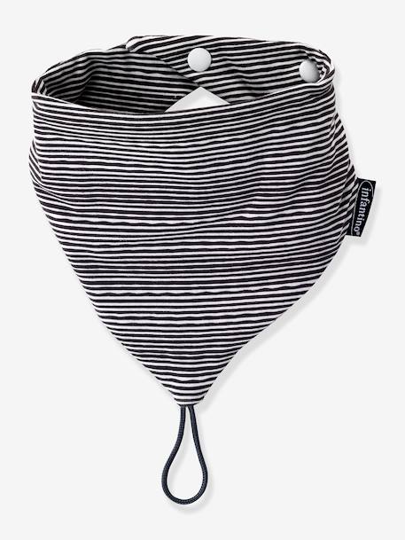 Pack 2 bandana-slobberdoekjes + speenclip - INFANTINO terracotta - vertbaudet enfant 