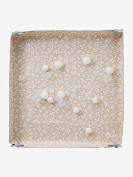 Tapis réversible et pliable avec balles beige+vert - vertbaudet enfant 