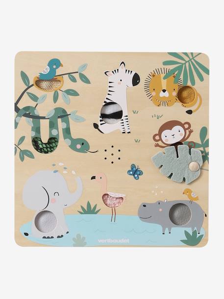 Klankbord met junglegeluiden van FSC®-hout  TANZANIE hout - vertbaudet enfant 