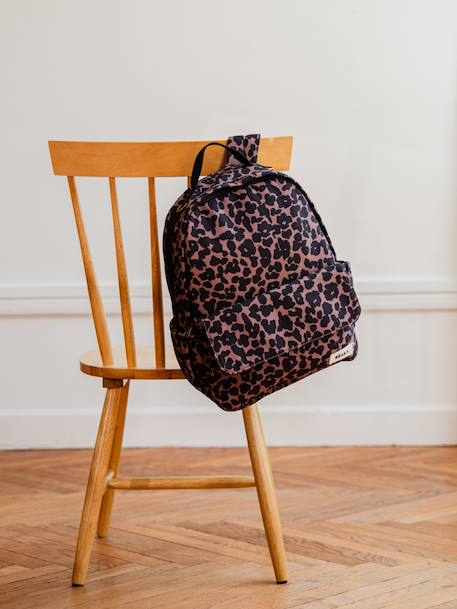 Sac à dos à langer Tokyo beige imprimé+bleu jean+kaki+marron imprimé+ocre - vertbaudet enfant 