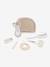 Toiletartikelen etui en 7 benodigdheden / toebehoren beige - vertbaudet enfant 