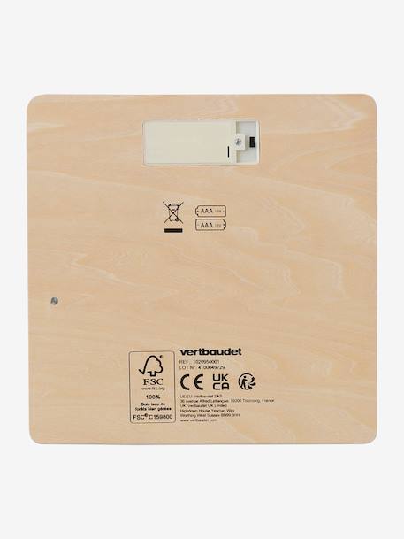 Klankbord met junglegeluiden van FSC®-hout  TANZANIE hout - vertbaudet enfant 