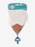 Pack 2 bandana-slobberdoekjes + speenclip - INFANTINO terracotta - vertbaudet enfant 