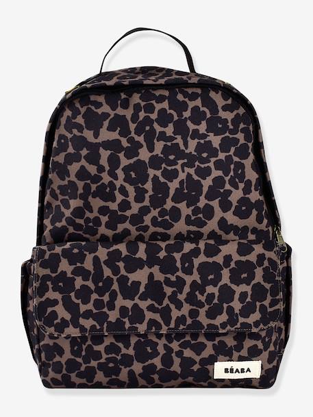 Sac à dos à langer Tokyo beige imprimé+bleu jean+kaki+marron imprimé+ocre - vertbaudet enfant 