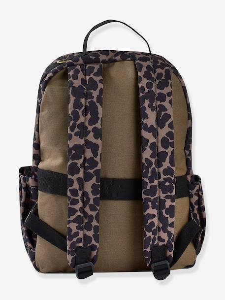 Sac à dos à langer Tokyo beige imprimé+bleu jean+kaki+marron imprimé+ocre - vertbaudet enfant 