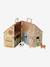 Boerderij met houten benodigdheden / toebehoren FSC®-hout rood - vertbaudet enfant 