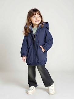 -Parka fille à capuche doublée imitation fourrure