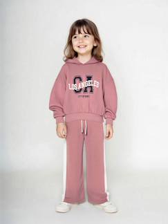 -Ensemble sport sweat à capuche + jogging large fille
