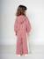 Ensemble sport sweat à capuche + jogging large fille vieux rose - vertbaudet enfant 