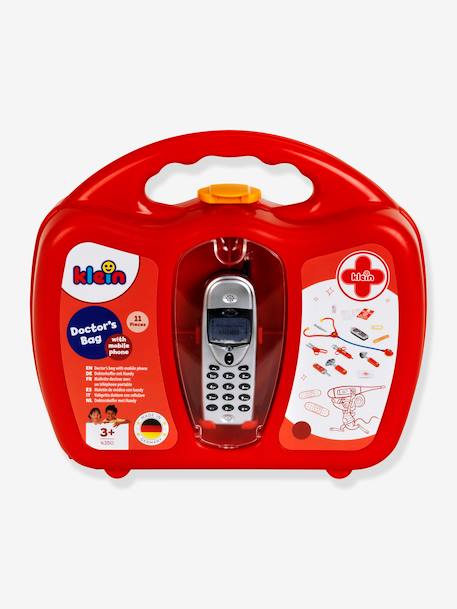 Dokterstas met mobiele telefoon meerkleurig - vertbaudet enfant 